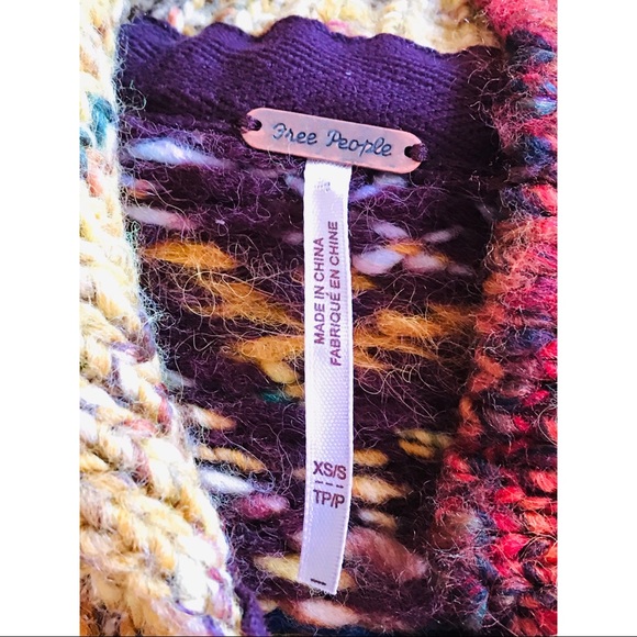 NWOT Free People FP Isle of Skye Sweater Coat - Picture 7 of 8